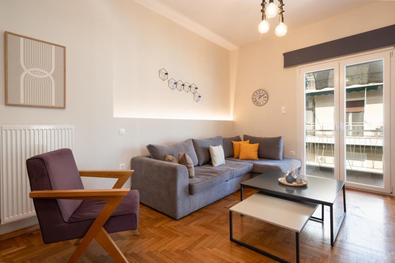 Classy Apartment In Koukaki, Walk To Metro & Acropolis 아테네 외부 사진