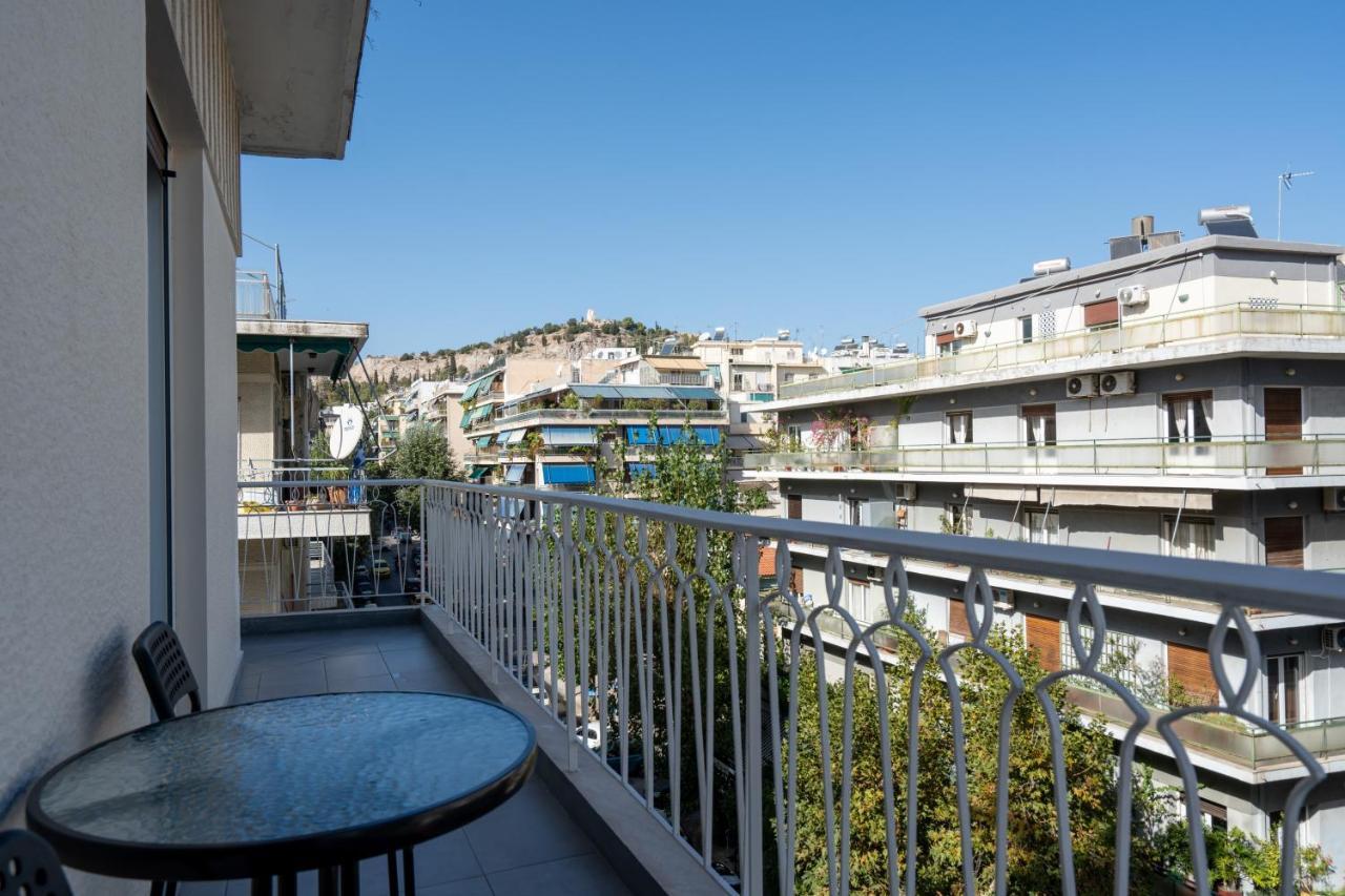 Classy Apartment In Koukaki, Walk To Metro & Acropolis 아테네 외부 사진