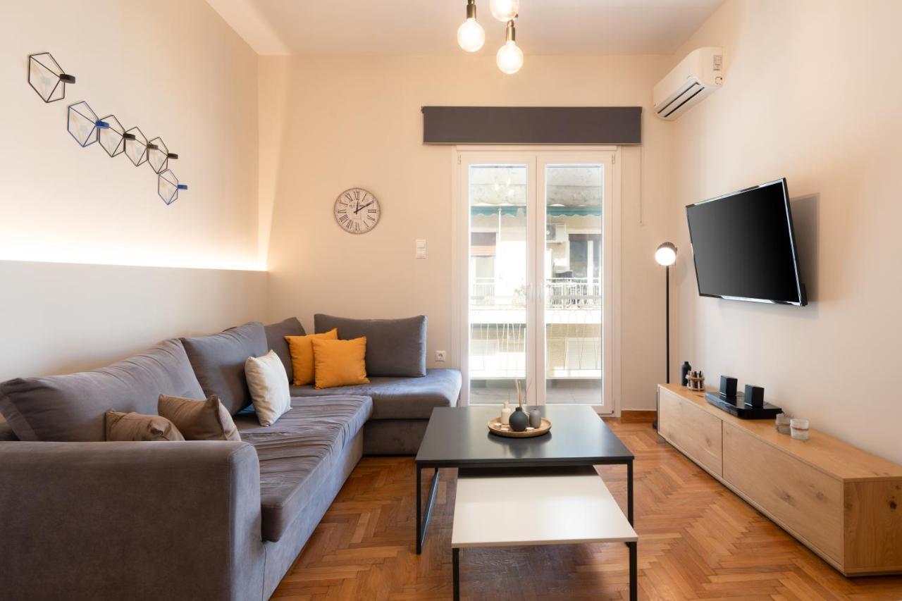 Classy Apartment In Koukaki, Walk To Metro & Acropolis 아테네 외부 사진